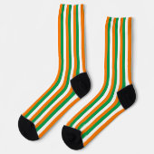 Ierse SOCRATES, patriottische Ierse vlag mode Sokken (Links)