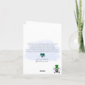 Ierse Spreekwoord Kikker Kaart (Achterkant)