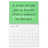 Ierse spreekwoorden kalender (Mar 2027)