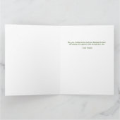 Ierse spreuk op St. Patrick's Day kaart (Binnen)