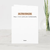 Ierse Sprookjes (Spatie binnen) Kaart (Achterkant)