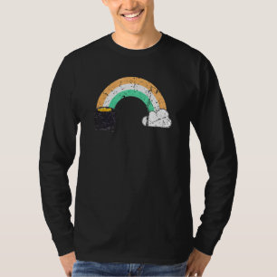 Ierse St. Paddy's Day Pot O' Golden Coins Rainbow T-shirt