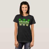 Ierse St Patricks Day Leprechaun Mexicaanse schede T-shirt (Voorkant volledig)