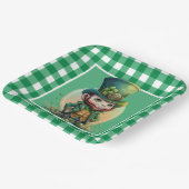 Ierse St. Patrick's Day Lucky Gnome Papieren Bordje (Gebogen)
