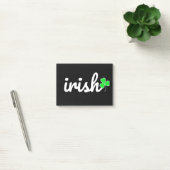 Ierse St. Patrick's Day Lucky Shamrock Post-it® Notes (Kantoor)