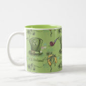 Ierse St. Patrick's Day-mok Tweekleurige Koffiemok (Links)
