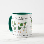 Ierse St Patty's Dag Aangepaste Grappige Mok (Voorkant links)