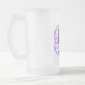 Ierse stapsdansleraar - Paars Matglas Bierpul (Links)