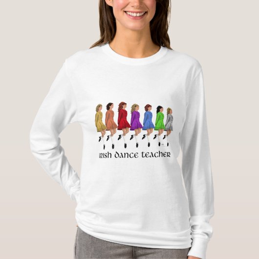 Ierse stapsdansleraar t-shirt (Voorkant)
