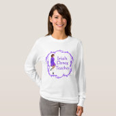 Ierse stapsdansleraar t-shirt (Voorkant volledig)