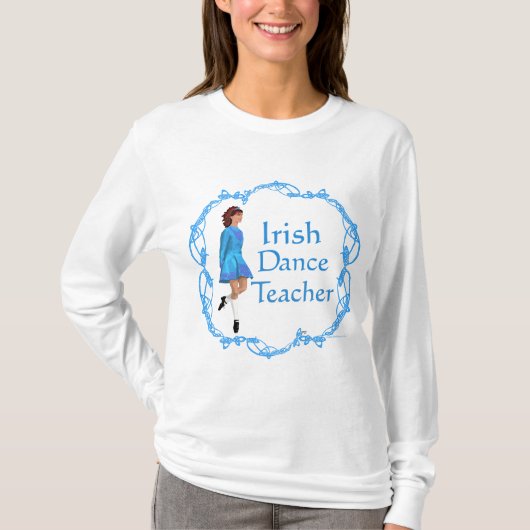 Ierse stapsdansleraar t-shirt (Voorkant)