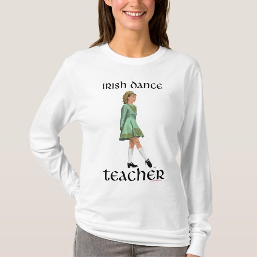 Ierse Stepdance Docent T-shirt (Voorkant)