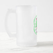 Ierse Stepdans Moeder - Groen Matglas Bierpul (Links)