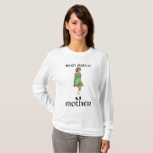 Ierse Stepdans Moeder - Groen T-shirt (Voorkant volledig)