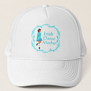 Ierse Stepdans Moeder - Turquoise Trucker Pet