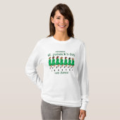 Ierse Stepdans viert St. Patrick's Day T-shirt (Voorkant volledig)