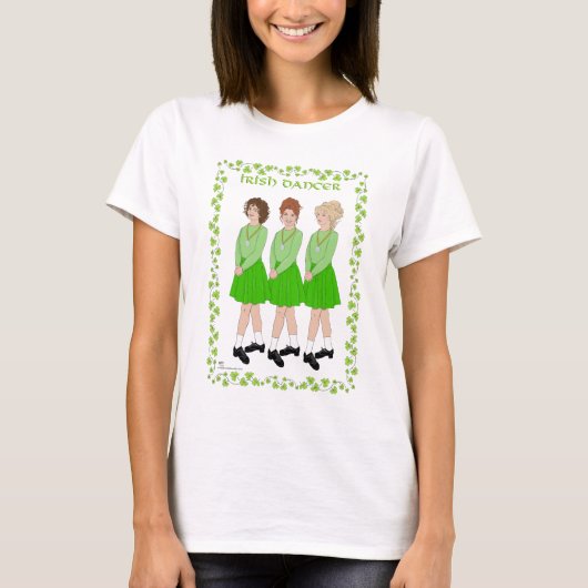 Ierse Stepdanser Feis T-shirt (Voorkant)