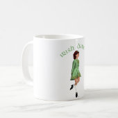 Ierse Stepdanser - Groen Koffiemok (Voorkant links)