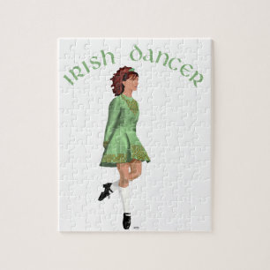 Ierse Stepdanser - Groen Legpuzzel