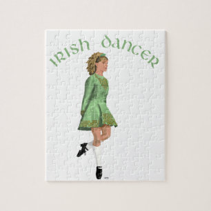 Ierse Stepdanser - Groen Legpuzzel