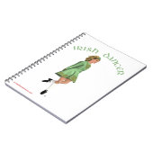 Ierse Stepdanser - Groen Notitieboek (Linkerzijde)
