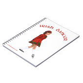 Ierse Stepdanser Journaal - Zachte Schoenen Notitieboek (Linkerzijde)