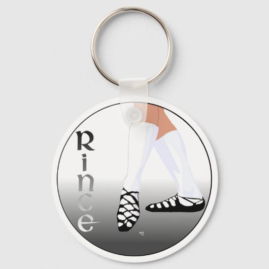 Ierse Stepdanser - Zachte Schoen - Rince Sleutelhanger (Voorkant)