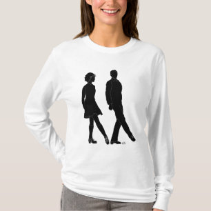 Ierse Stepdansers in Silhouet T-shirt