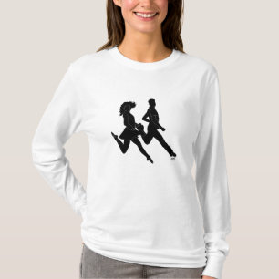 Ierse Stepdansers in Silhouet T-shirt
