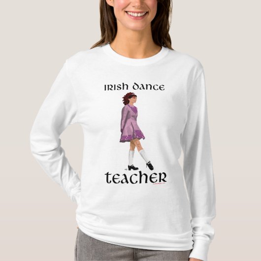 Ierse Stepdansleraar T-shirt (Voorkant)