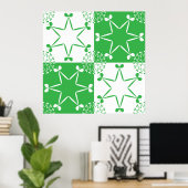 Ierse sterren poster (Thuiskantoor)