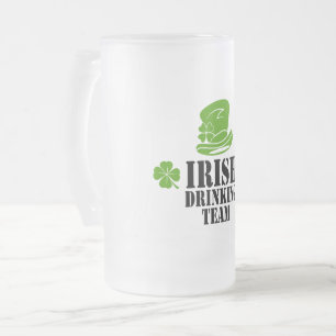 Ierse stpatricksday  matglas bierpul