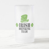 Ierse stpatricksday  matglas bierpul (Center)