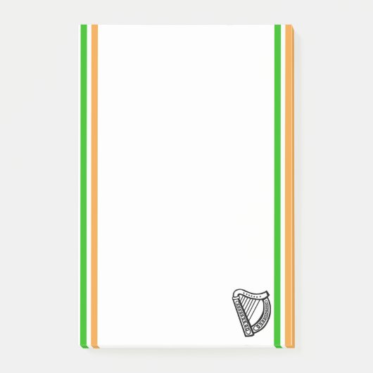 Ierse stremplank post-it® notes (Voorkant)