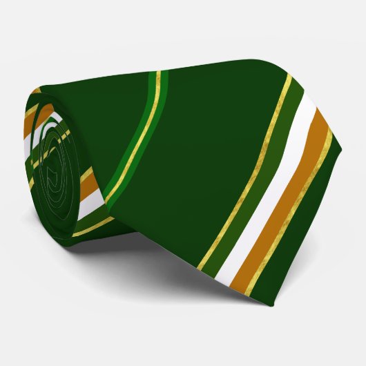 Ierse stremplank stropdas (Opgerold)