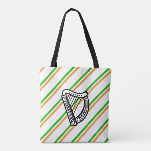 Ierse stremplank tote bag (Achterkant)
