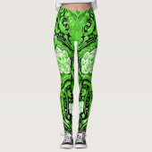 Ierse suiker schedel legging (Voorkant)