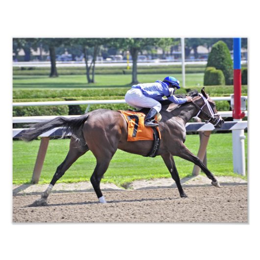 Ierse Sweepstakes met Rajiv Maragh Foto Afdruk (Voorkant)