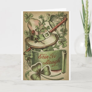  Ierse symbolen St. Patrick's Day Kaart