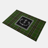 Ierse Tartan Monogram Deurmat (Schuin)
