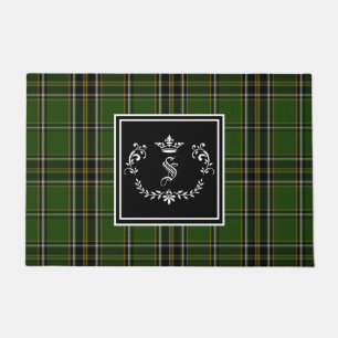 Ierse Tartan Monogram Deurmat