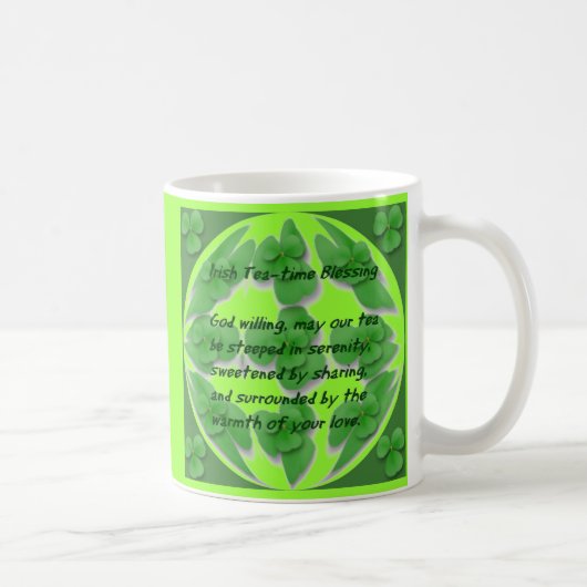 Ierse Tea-Time zegen - Koffiemok (Rechts)