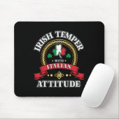 Ierse Temper Italiaanse Attitude St. Patricks Day Muismat (Met muis)