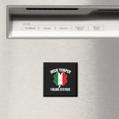 Ierse Temper Italiaanse Attitude St Patricks Itali Magneet (Insitu (Vaatwasser))
