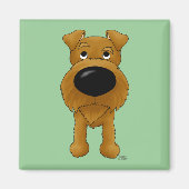 Ierse Terrier Magnet (Voorkant)