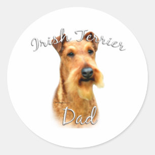 Ierse Terriër Pa 2 Ronde Sticker