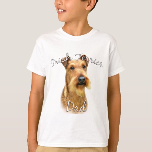 Ierse Terriër Pa 2 T-shirt (Voorkant)