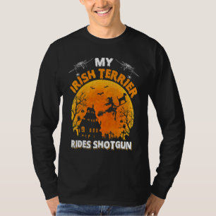 Ierse Terriër Rijdt Schot Shotgun Ierse Terriër H T-shirt