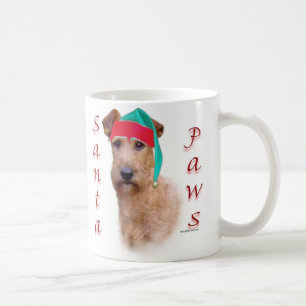 Ierse Terrier Santa Paws Koffiemok