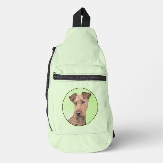 Ierse Terrier Sling Bag (Voorkant)